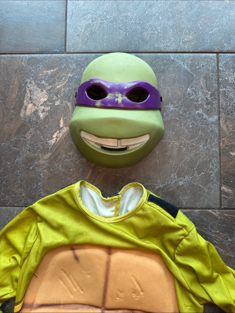 TMNT Teenage Mutant Ninja Turtles Michelangelo Costume Size Med